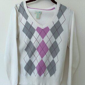 V-Neck Pullover Sweater